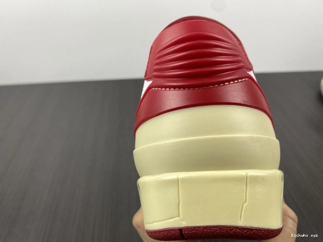 DJ4375-106 Jordan White Low Retro SP Red 2 Off-White 0808